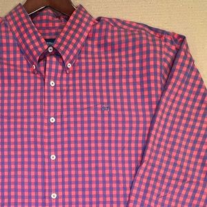 Brooks Brothers Gingham Poplin Sports Shirt - 2XLT